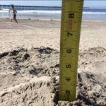 Sand depth