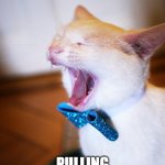 Sreaming Cat | ME:; PULLING A HANG NAIL | image tagged in sreaming cat | made w/ Imgflip meme maker