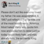 MLK was hated