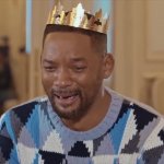 King Will Smith Crying GIF Template