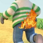 Pip's Ass On Fire