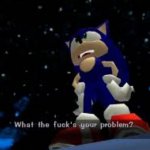 What the fuck's your problem? meme