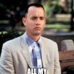 The Quickening | AND JUST LIKE THAT; ALL MY AVOCADOS WERE RIPE | image tagged in and just like that,avocado,funny memes,forest gump | made w/ Imgflip meme maker
