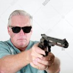 Old Man with Gun