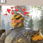 oh my... <3 | YOU: *SIMPLY SMILES*; ME: | image tagged in wholesome crusader 3,wholesome | made w/ Imgflip meme maker