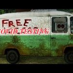 Creepy Ice Cream Van | COVID TESTING | image tagged in creepy ice cream van | made w/ Imgflip meme maker