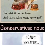 Conservatives then conservatives now meme