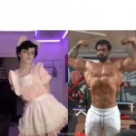 giga chad vs femboy Memes & GIFs - Imgflip