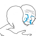 Wojak Cry Hug