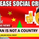 increase social  credit