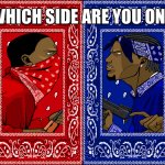 WHICH SIDE ARE YOU ON? meme