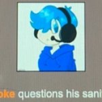 Poke questions his sanity