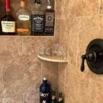 Bar in shower