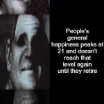 the last one scares me | disturbing facts; dogs bark at strangers because they want to protect you; The only part of your reflection you can lick is your tongue; The brain not only named itself but also recognized that it named itself and was surprised when it realized that; When you're sick the advice you get is to literally do drugs and stay out of school; People's general happiness peaks at 21 and doesn't reach that level again until they retire; Over 50% of commercial pilots have admitted to falling asleep while flying a plane; Apollo 11 only had around 17 seconds of fuel left when it finally landed; People who stay up late at night have more psychopathic tendencies than those who sleep early; The average person walks past 36 murderers in their lifetime; there is the last you play your favorite video game | image tagged in mr incredible becoming uncanny | made w/ Imgflip meme maker