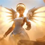 Mercy Saves a Person meme