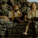 Lord of the Rings - Merry and Pippin at Isengard