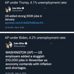 "Liberal" MSM press gives Trump better treatment than Biden. meme