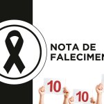 nota de falecimento