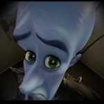 Megamind peeking