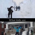 Snow day | image tagged in yes | made w/ Imgflip meme maker