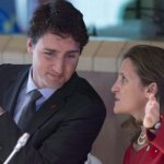 Trudeau taking to Freeland template