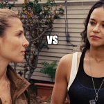 Letty takes on Elena | VS | image tagged in letty ortiz vs elena neves | made w/ Imgflip meme maker