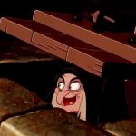 wicked witch going down GIF Template