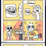 Trollface | Trollface; MEMES | image tagged in comedy genius | made w/ Imgflip meme maker
