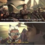 Anakin and Ahsoka