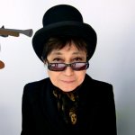did you hear a click | image tagged in yoko ono,getback,beatles | made w/ Imgflip meme maker