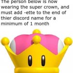 for new memes >:) | image tagged in custom super crown effect | made w/ Imgflip meme maker