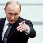 Vladimir Putin Pointing
