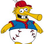 Simpsons mascot