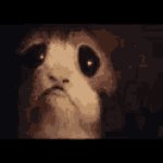 sad porg eyes template