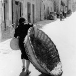 Woman with a basket meme