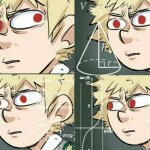 Bakugou thinking meme