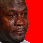 Michael Jordan crying