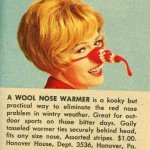 Wool nose warmer