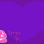 The Shitpost Valentines card template