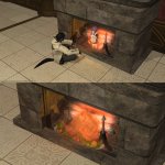 Lalafell of the fireplace