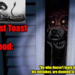 Personal template of Ghost Toast template