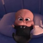 boss baby crying GIF Template