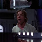 Star Wars Vader Luke Skywalker Obi wan