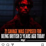 21 Savage exposed