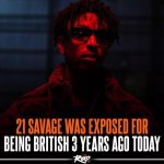 21 Savage exposed