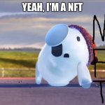 Nasty fart toots | YEAH, I'M A NFT; ASTY; ART; OOTS | image tagged in cursed ron,nft,fart,toot | made w/ Imgflip meme maker