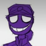 Purple Guy Smirk meme