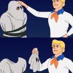 HD Scooby Mask Reveal Cutout