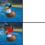 Angry Battle Duck