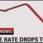 Senate rate drops to 0